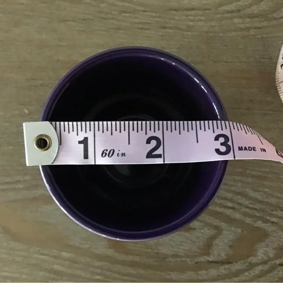 2 Vintage Fiesta Plum Tumblers - Picture 6 of 7